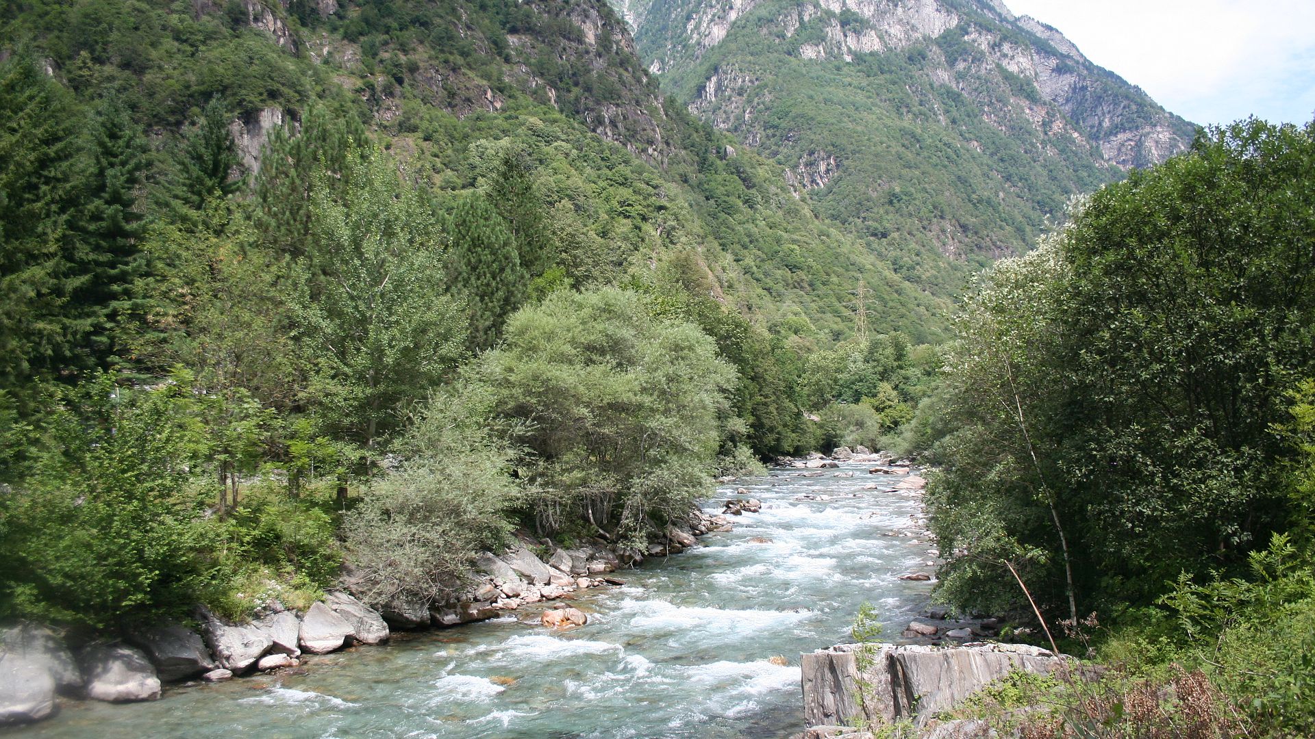 Kajak, Fluss Moesa, Abschnitt Sorte - Cama
