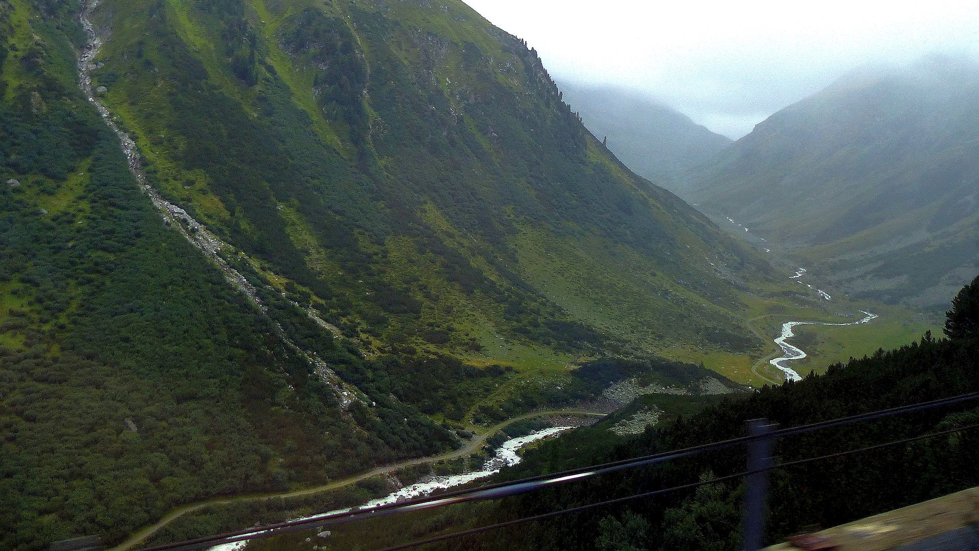 Kajak, Fluss Susasca, Abschnitt Obere Susasca