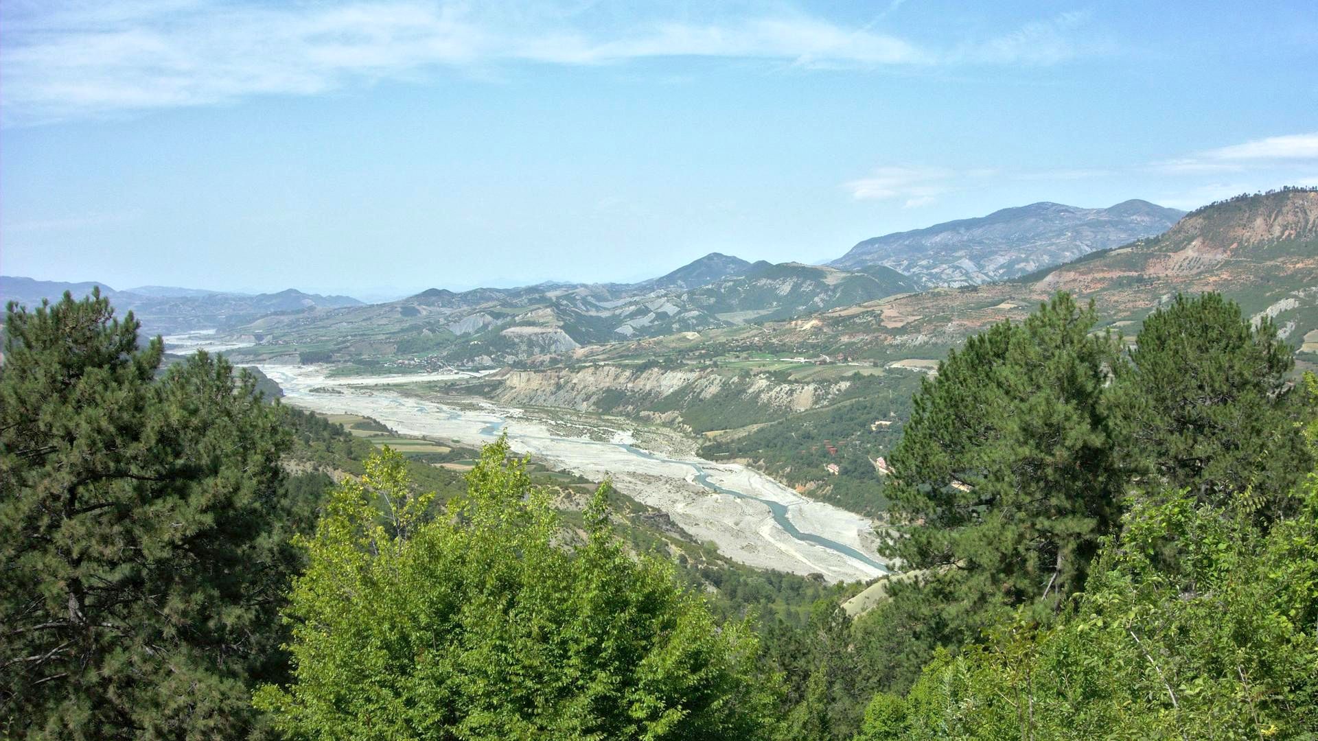 Kajak, Fluss Devoll, Abschnitt Maliq - Bulcar