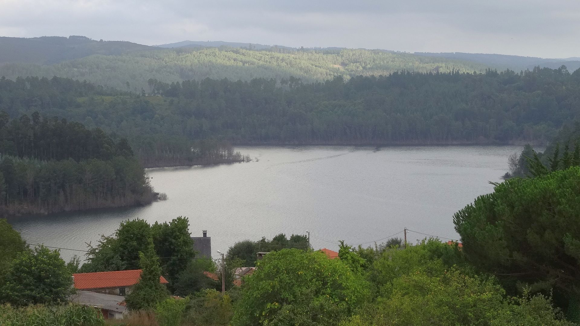 Kajak, Fluss Ulla, Abschnitt Agro do Chao - Stausee