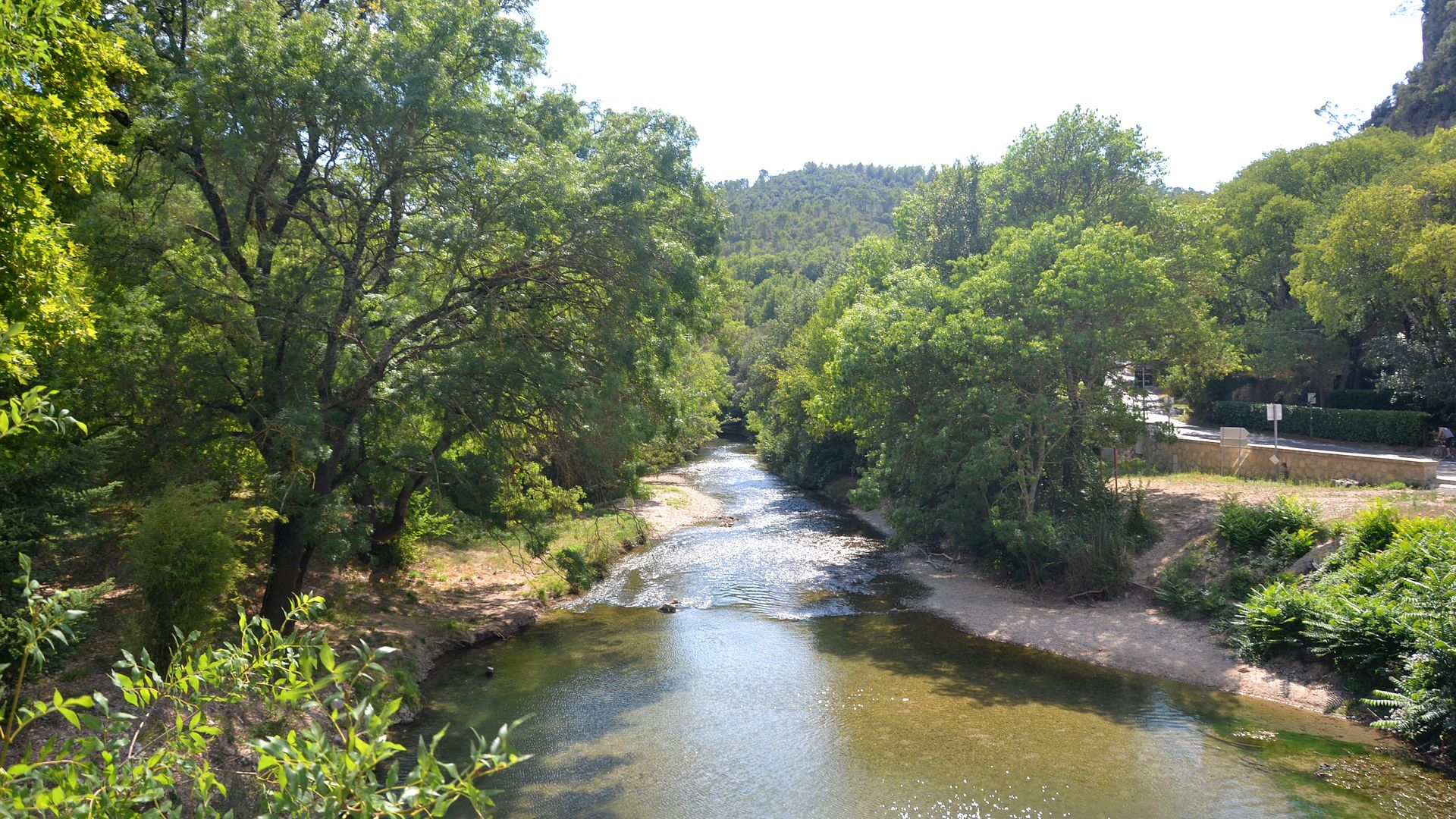 Kajak, Fluss Argens, Abschnitt Bras - Châteauvert
