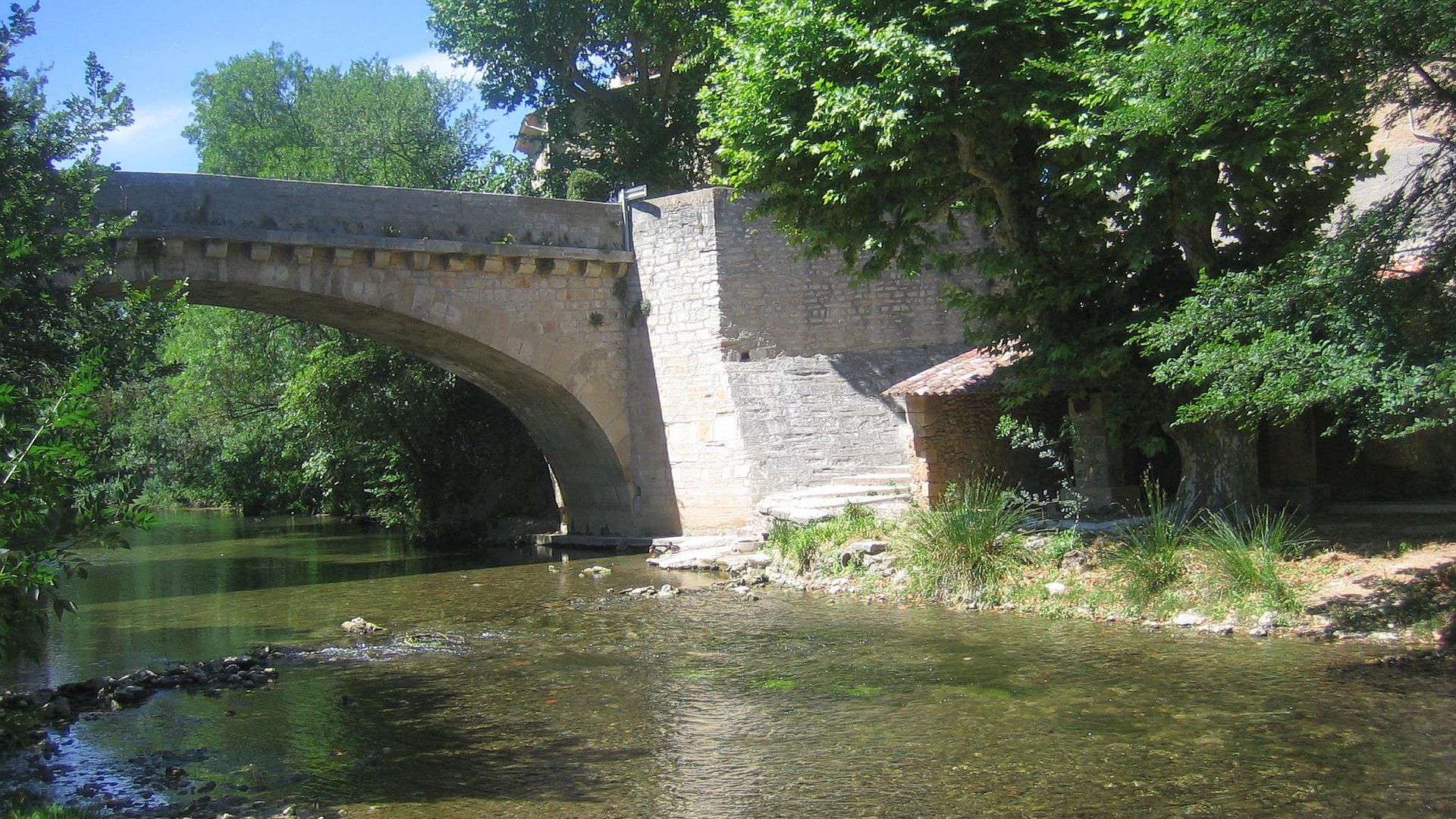 Kajak, Fluss Argens, Abschnitt Correns - Carcès