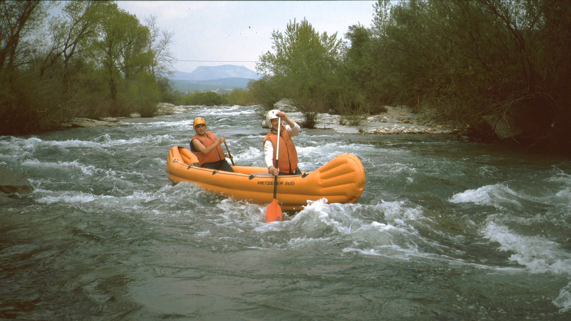 Kajak, Fluss Beaume, Abschnitt Joyeuse - Ardèche (Untere Schlucht)