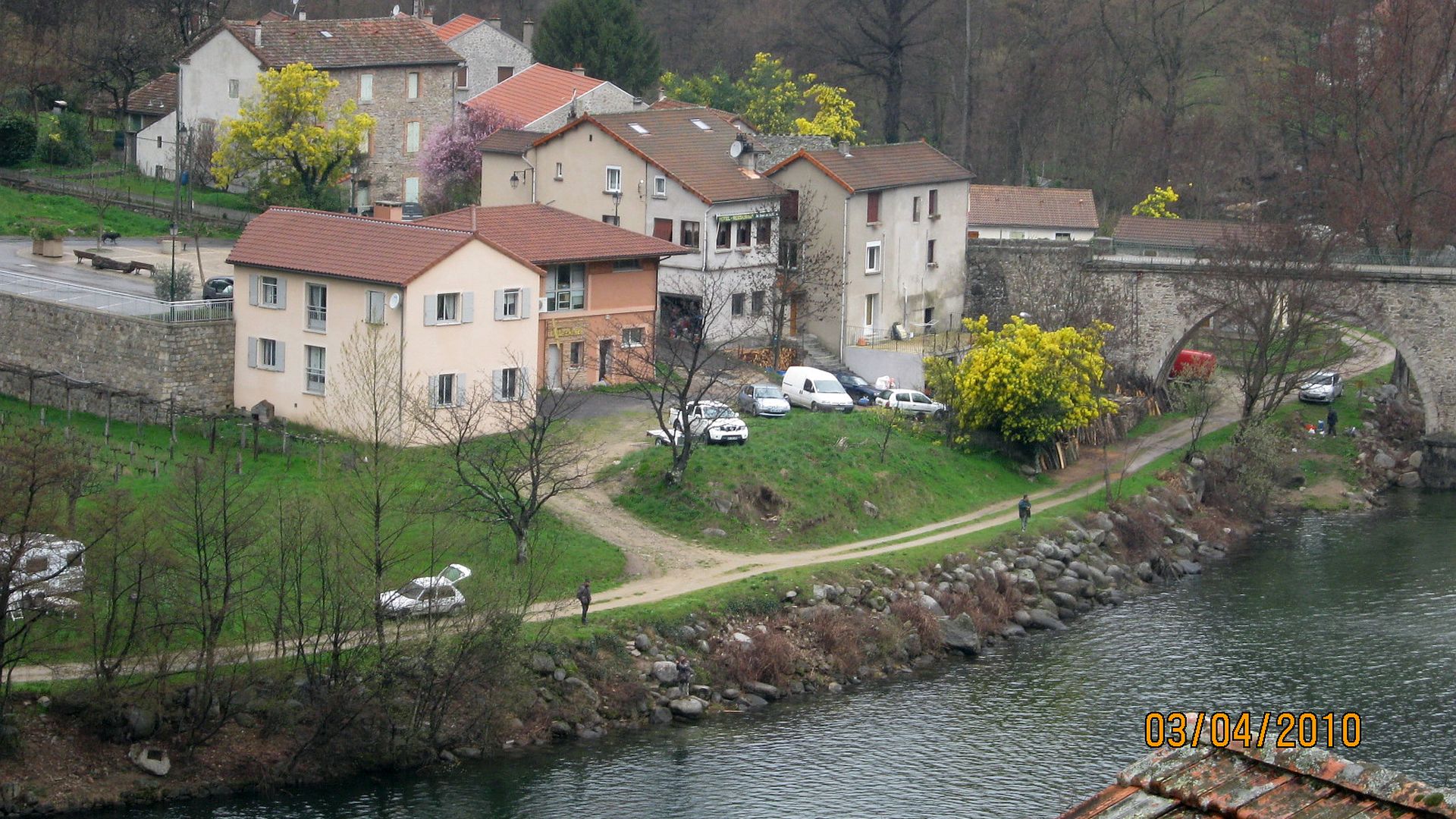 Kajak, Fluss Chassezac, Abschnitt Garde Guerin - Pied de Borne (Oberste Schlucht)