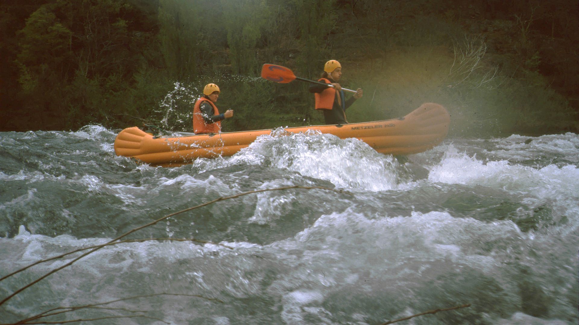 Kajak, Fluss Chassezac, Abschnitt Marvignes - Maisonneuve