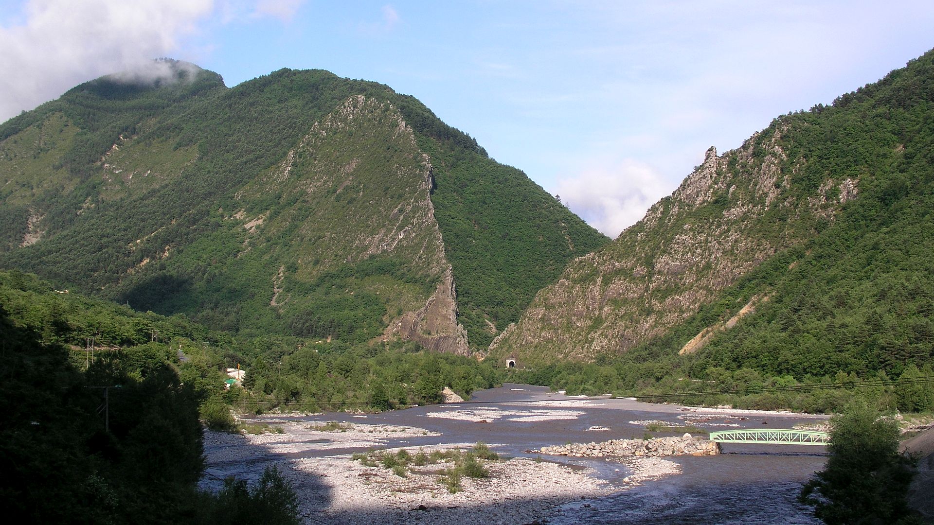 Kajak, Fluss Coulomp, Abschnitt Annot - Var