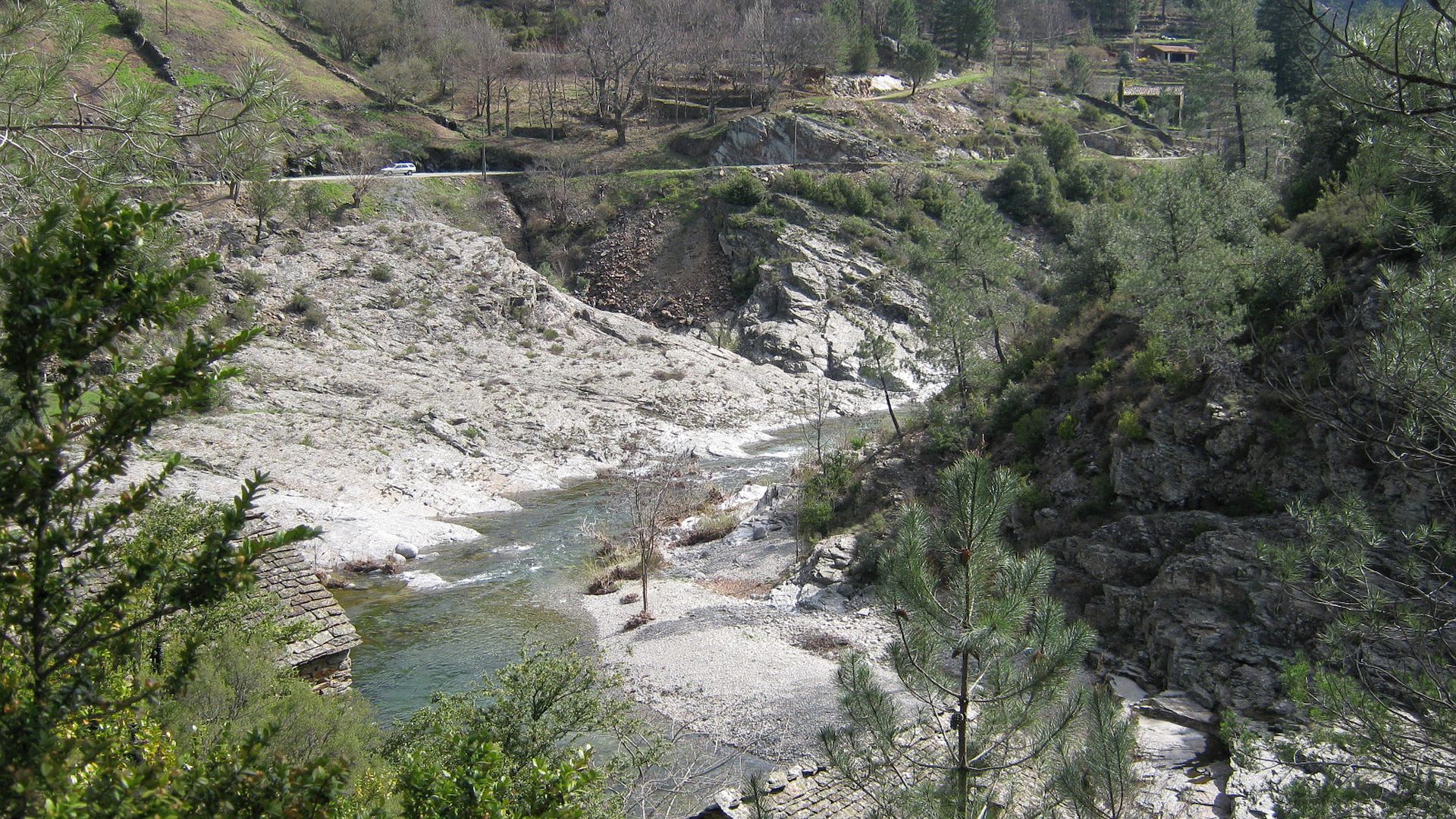 Kajak, Fluss Drobie, Abschnitt St. Mélany - Beaume (Unterlauf)