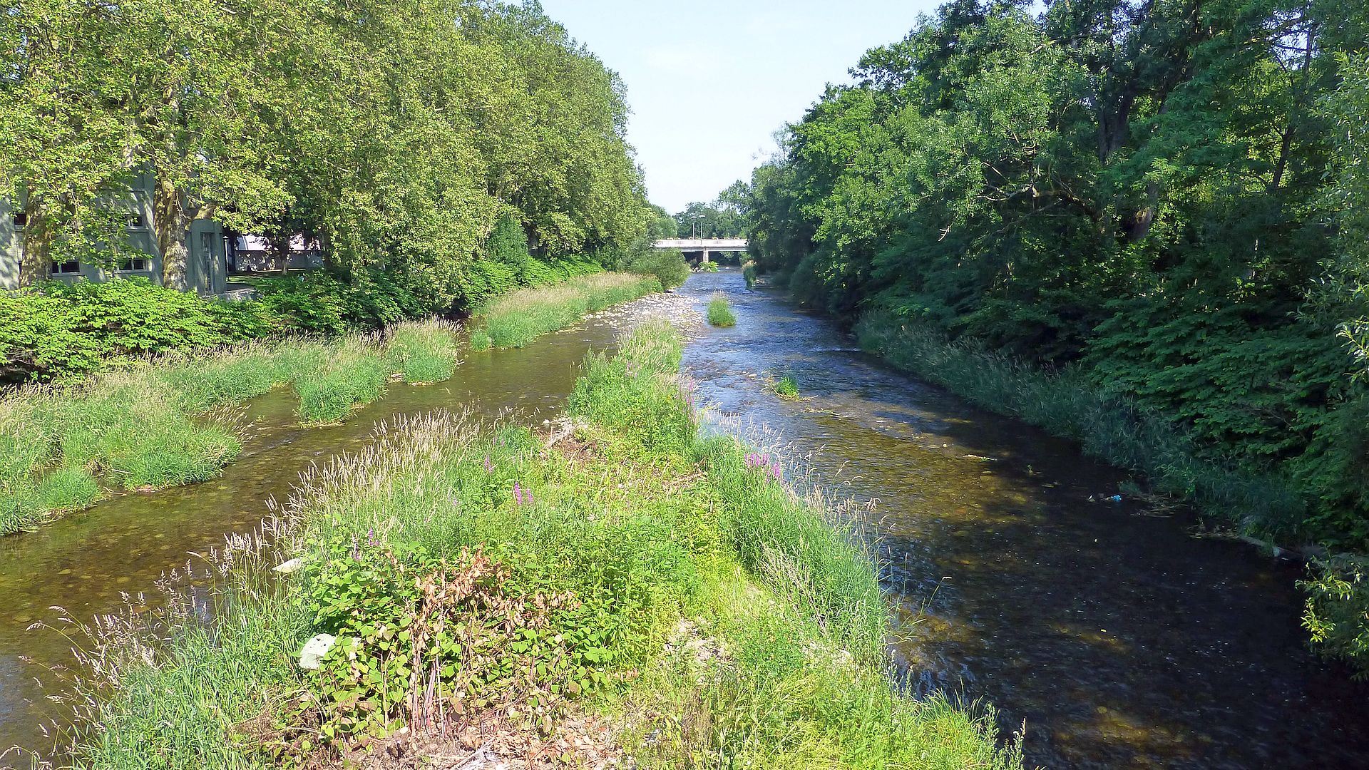 Kajak, Fluss Thur, Abschnitt Cernay - Pulversheim (Wehrstrecke)