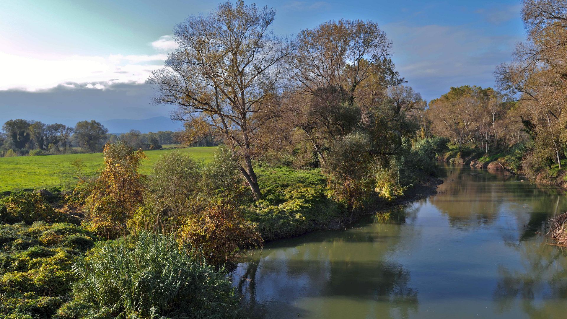 Kajak, Fluss Tavignano, Abschnitt Fago - Mittelmeer (Unterer)