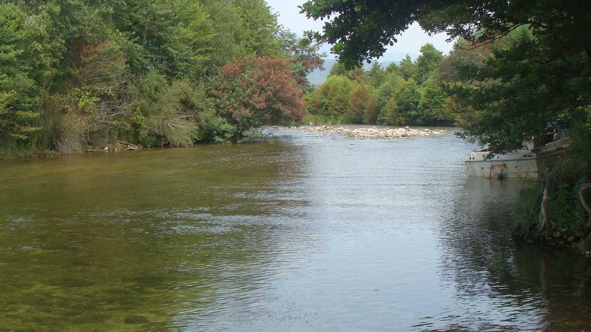 Kajak, Fluss Travo, Abschnitt Pont de Ghjineparu - Travo (Unterer Travo)