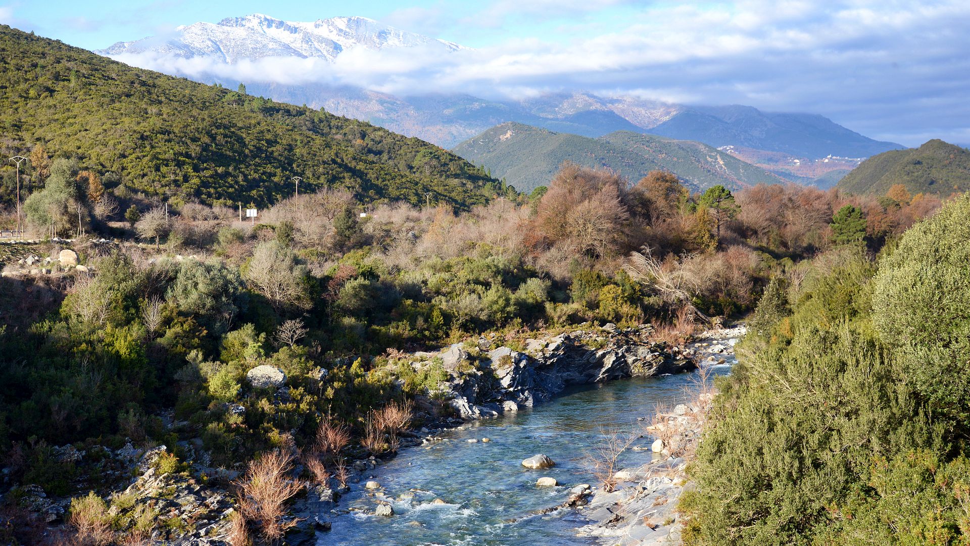 Kajak, Fluss Vecchio, Abschnitt Noceta - Tavignano (Unterer Vecchio)