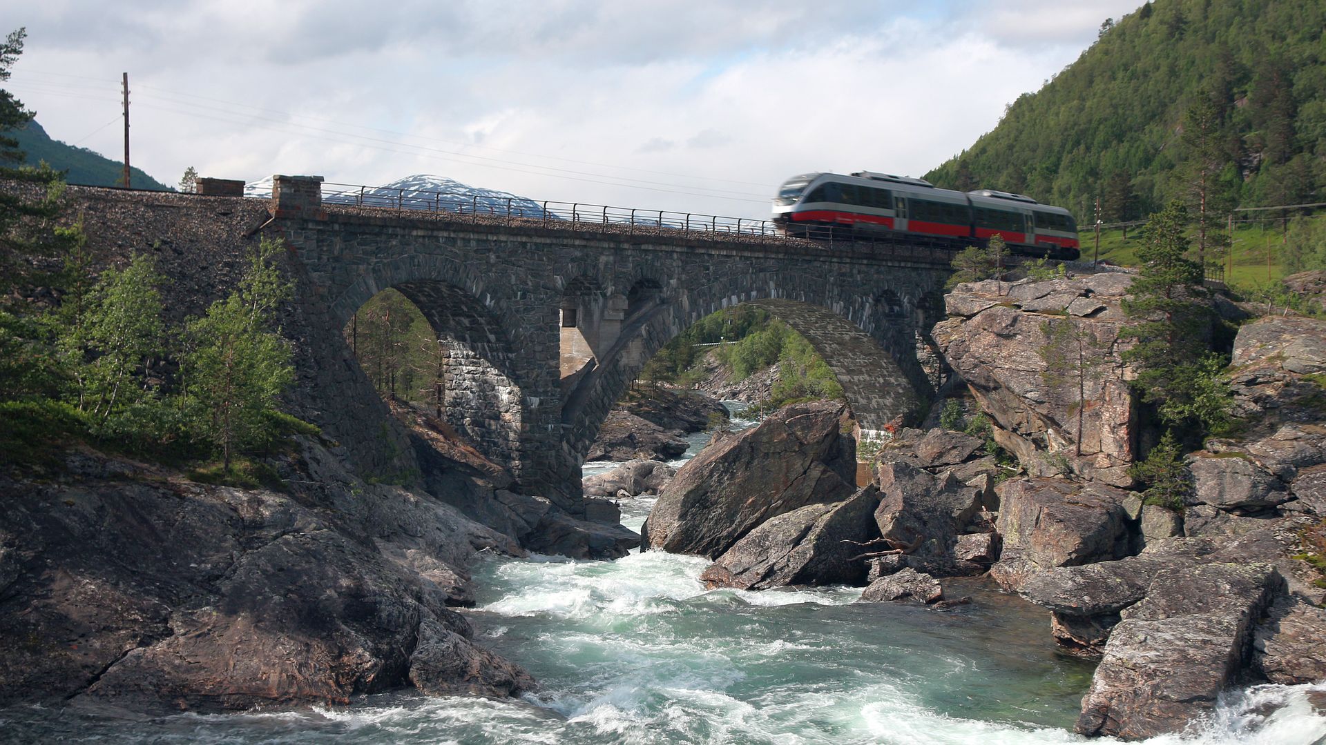 Kajak, Fluss Rauma, Abschnitt Bjorli - Stuguflåten (Obere Rauma)