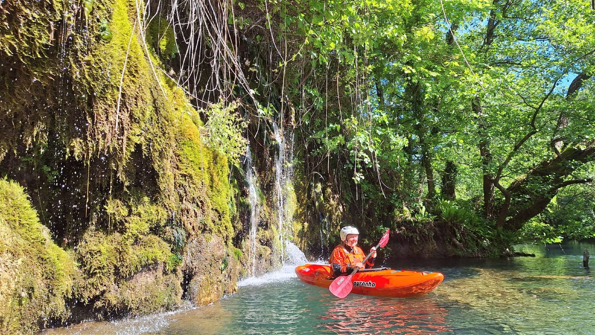 Kajak, Fluss Cetina, Abschnitt Slime - Radmanove Mlinice (Untere) nach der Umtragestelle 
