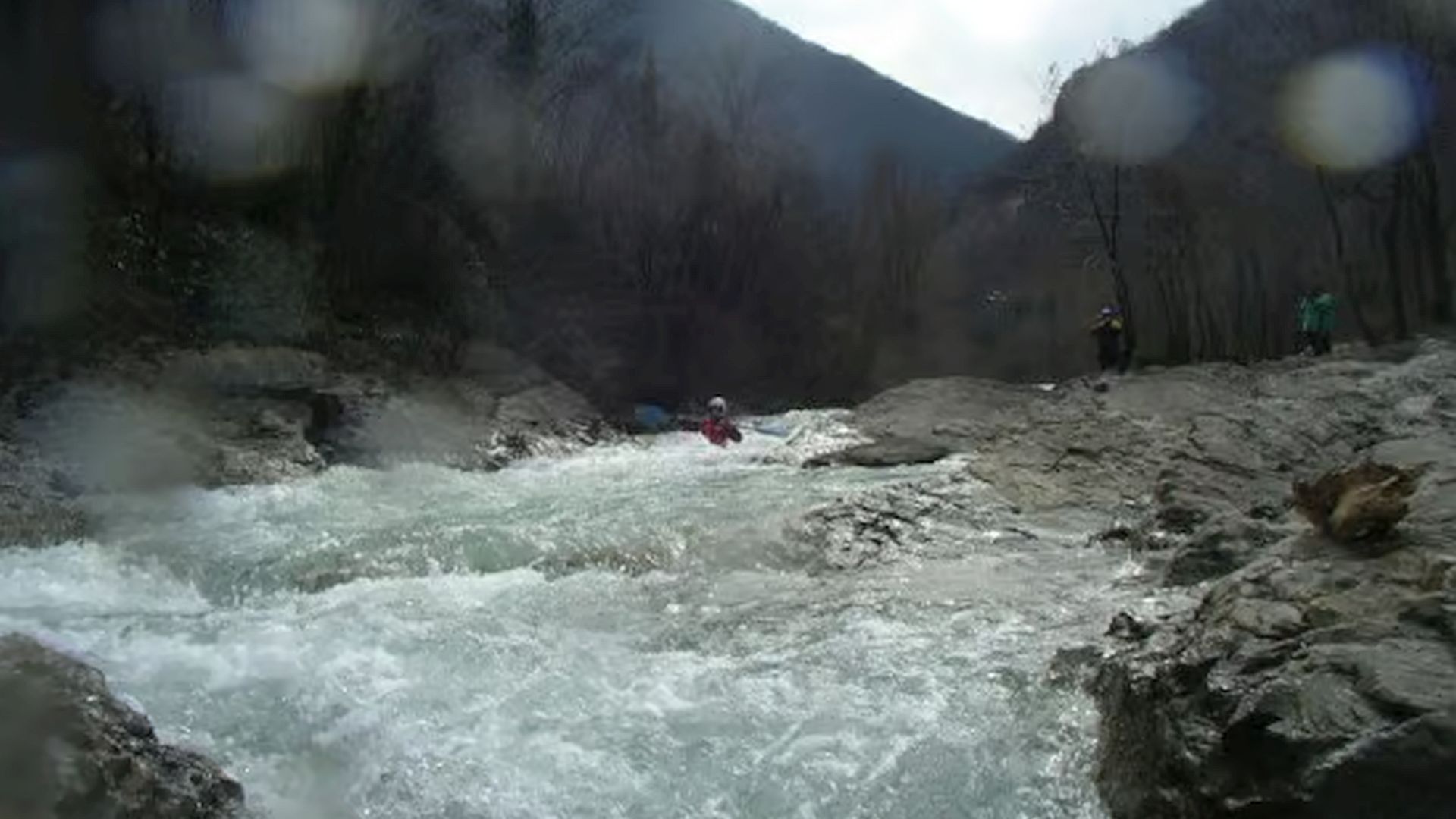 Kajak, Fluss Bosso, Abschnitt Pianello - Secchiano Naturslalom 