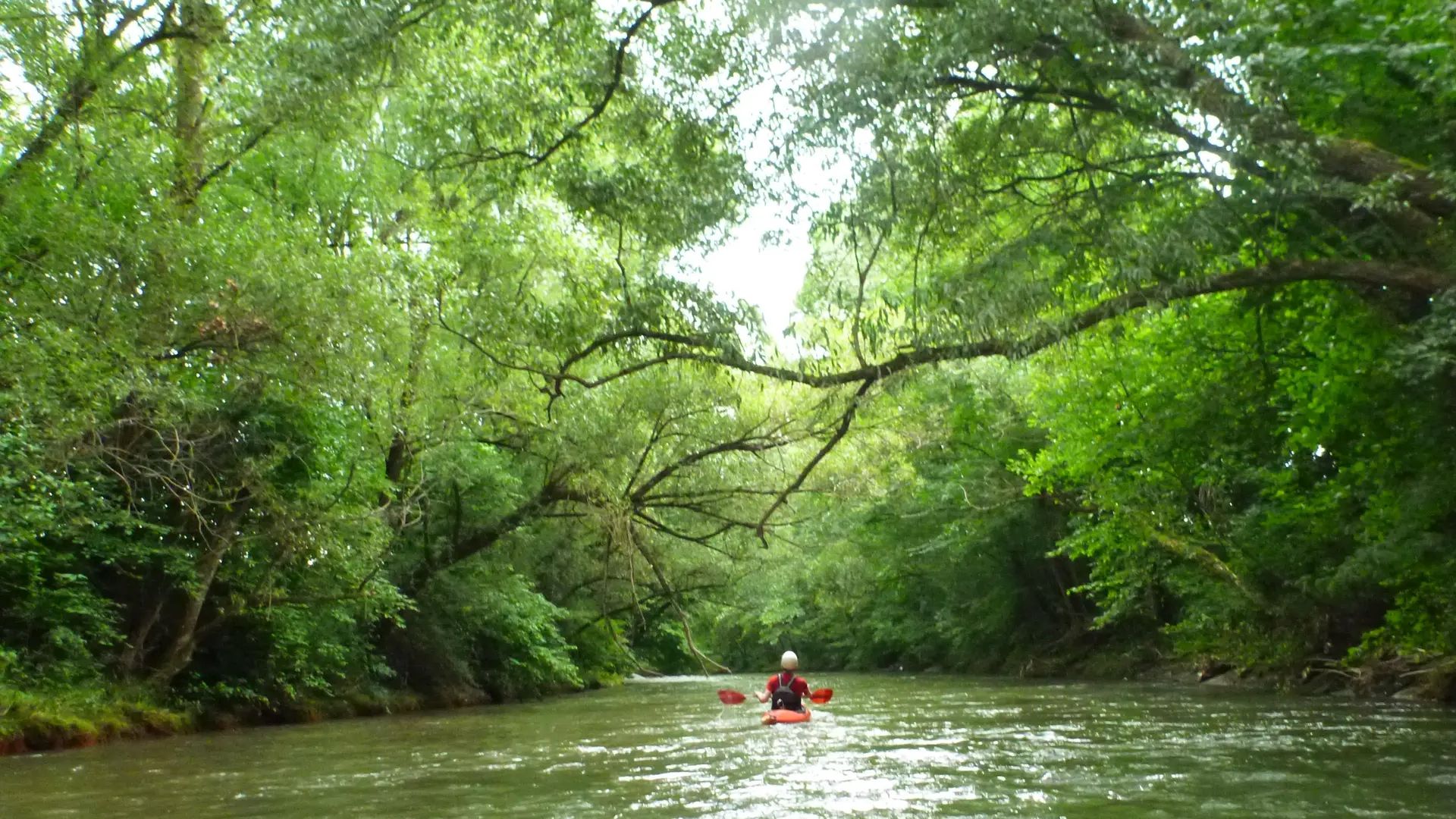 © Andreas S. 18.9.16 Kajak, Fluss Kainach, Abschnitt Gaisfeld - Lieboch (Mittellauf) schneller Urlaub für zwischendurch