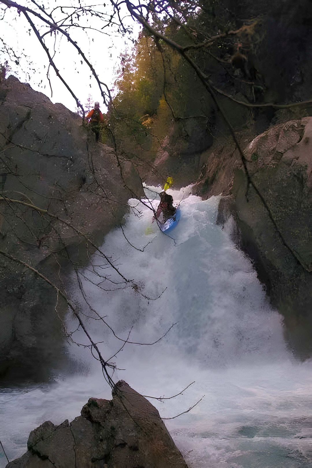 Kajak, Fluss Manavgat, Abschnitt Waldschlucht (rechter Quellbach) Traumwasserfälle 