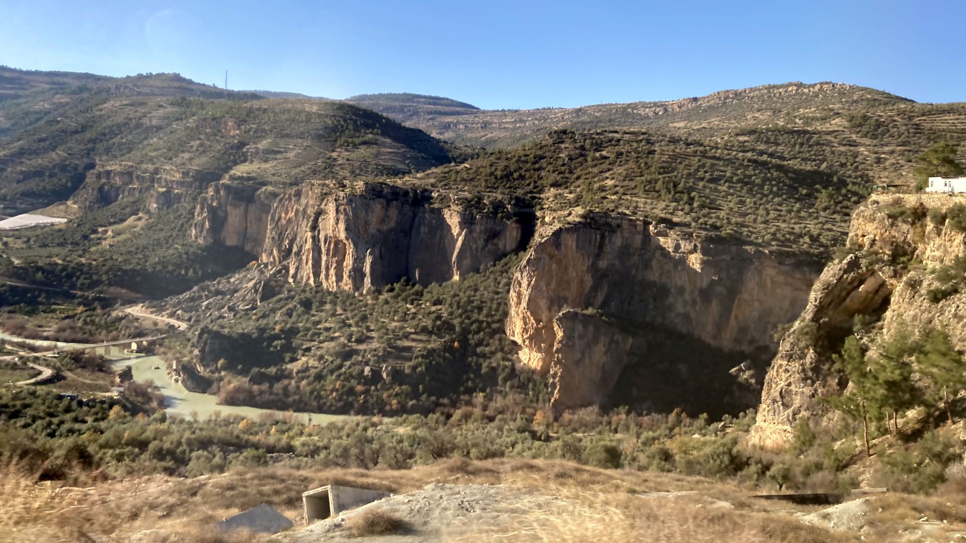 Kajak, Fluss Göksu (bei Silifke), Abschnitt Brücke Mut-Gülnar - Kargicak (Unterlauf)
