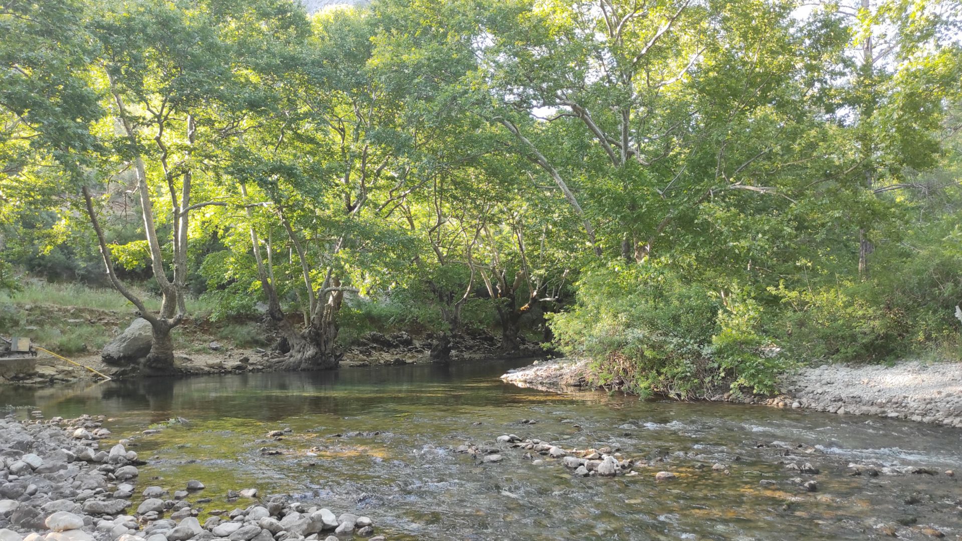 Kajak, Fluss Manavgat, Abschnitt Sahab Brücke - Sinanhoca (Große Schlucht)