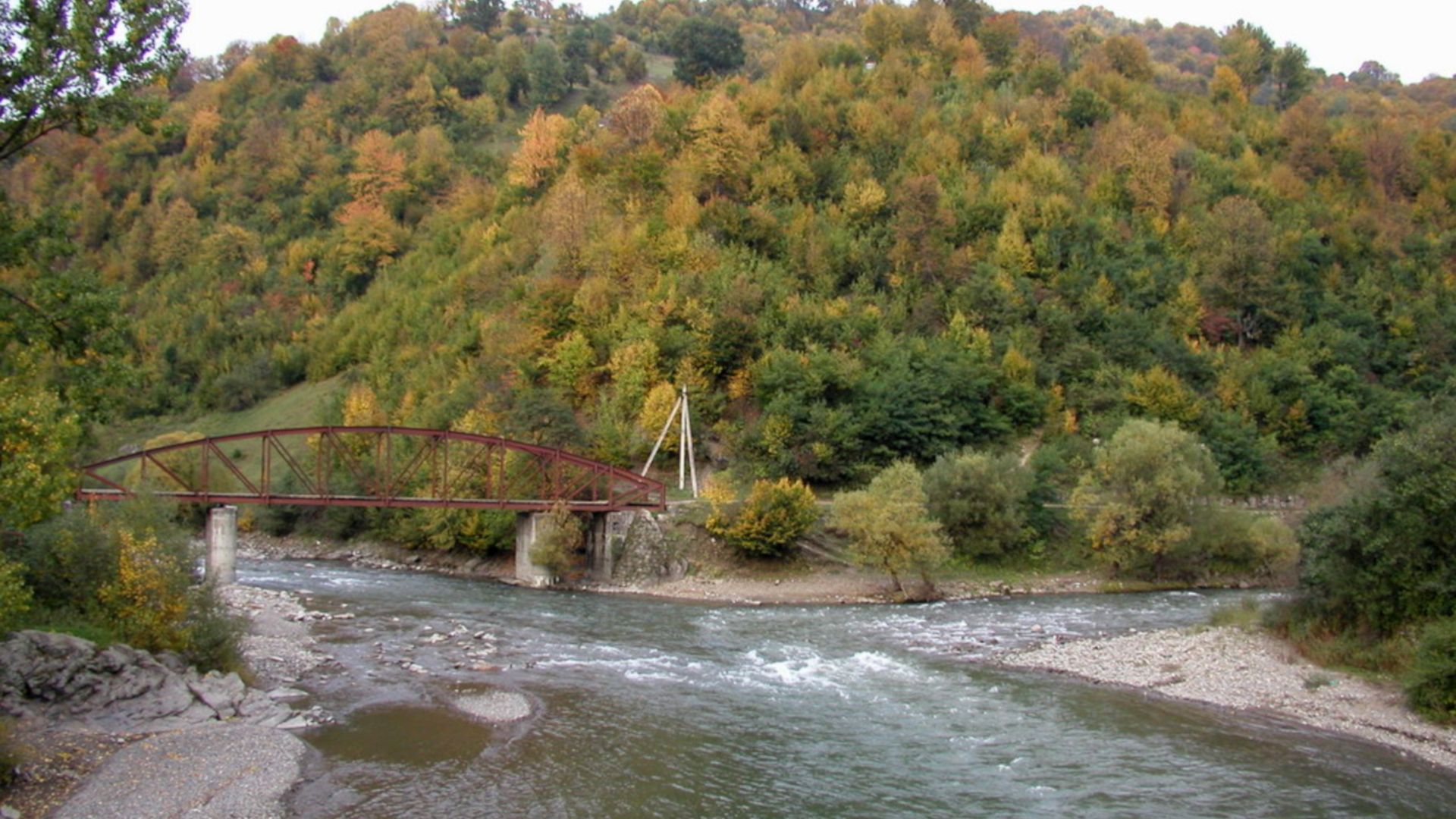 Kajak, Fluss Schwarze Theiss, Abschnitt Corna Tisza - Weiße Theiss