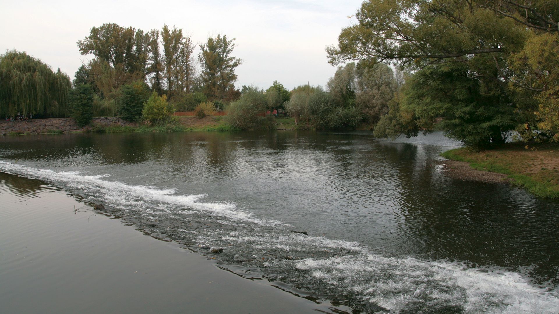 Kajak, Fluss Dyje  (Thaya), Abschnitt Znojmo - Tasovice