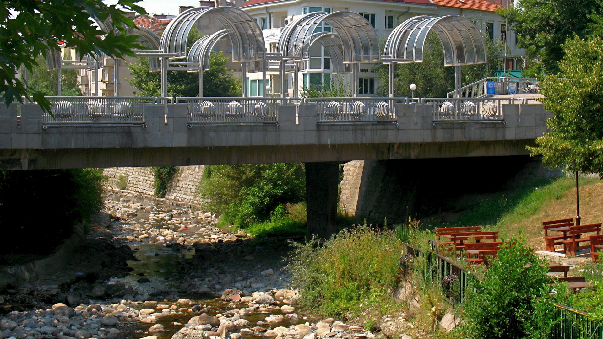 Kajak, Fluss Bistrica, Abschnitt Brenyovo - Blagoewgrad (Unterlauf)