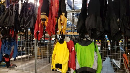 Spritzdecken, Paddeljacken